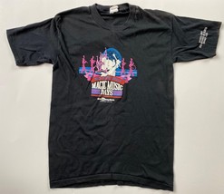 VTG 1985 Disney Magic Music Days Black T-Shirt - Small - Single Stitch - £15.45 GBP