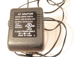 AC ADAPTER - MW-48-1200  - 12 VOLT D.C.  7.5 A.- BOXED - S31Y - $8.55