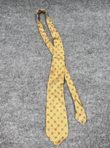 VTG Chaps Ralph Lauren Necktie Mens Brown 100% Silk Tie Made in USA Work... - £10.15 GBP
