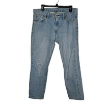 Levi&#39;s 511 Mens Jeans Mid-Rise Relaxed Fit Straight Leg Light Wash Denim... - $21.43