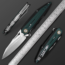NEWOOTZ VG10 Steel EDC Folding Knife Pocket Knife With G10 Handle - £107.96 GBP