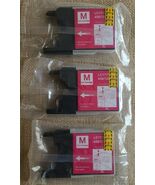  Three (3) MAGENTA Ink Cartridges ~ Brother MFC Printer ~ LC17/77/79 450... - $20.00