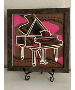 Abstract Grand Piano Shadow Box Art - $50.00
