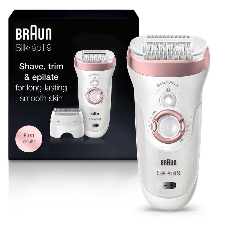 Primary image for BRAND NEW Braun Silk-épil 9 Epilator  9-720 Hair Removal Device MSRP $99.99