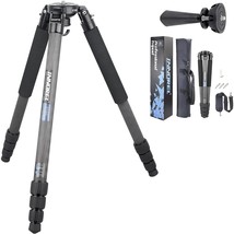 Rt80C Carbon Fiber Tripod Professional Birdwatching Heavy Duty Camera 20... - $305.99