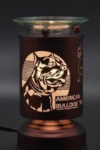 Electric Metal American BULL DOG Touch Fragrance Lamp/Oil Burner/Wax/Nig... - $503.09 MXN
