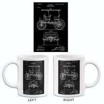 1900   automobile vehicle   h w libbey black small mug thumb200