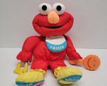 Vintage 1994 Hasbro Kid Dimension Sesame Street Busy Elmo Plush Rattle C... - $44.45