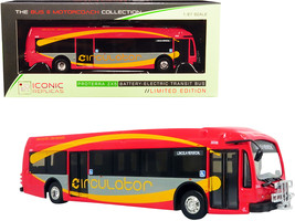 Proterra ZX5 Battery-Electric Transit Bus DC Circulator &quot;Lincoln Memorial&quot; (Wash - £49.76 GBP