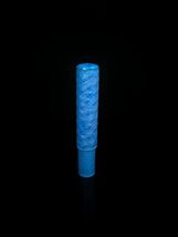 Brizard Blue Ostrich cigar tube holder NIB image 12