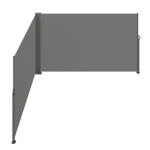VEVOR Retractable Side Awning, 71&#39;&#39;x 236&#39;&#39; Aluminum, 280g Polyester, Gray - €137,11 EUR