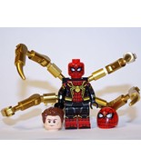 Single Sale Spider-Man Iron Suit movie no way home Minifigure Block Toys - $8.15 CAD