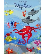For You Nephew - Juvenile - Nephew Birthday Greeting Card - 01554-1 - $2.79