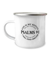 Religious Mugs God Is My Refuge Camper-Mug  - £14.34 GBP