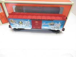 LIONEL CHRISTMAS- 39332 - 2010 ANNUAL CHRISTMAS BOXCAR- 0/027- BOXED- B11A - $44.13