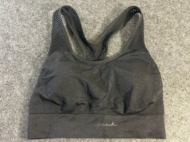 Victoria&#39;s Secret PINK Seamless Lightly Lined Padded Racerback Sports Br... - $281.54 MXN