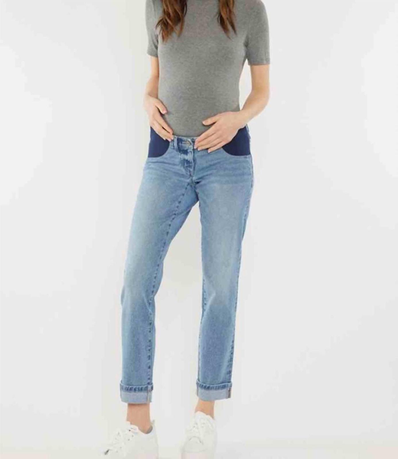 Kancan Yasmin Maternity Boyfriend Jeans Size 13 - $60.39