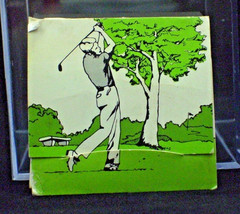 Unused Promotional Golf Tee Set Matchbook Style First Bank From The 70s ... - $9.58