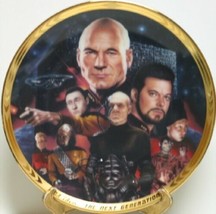 Star Trek: The Next Generation Best of Both Worlds Episode Plate 1994 CO... - $19.34