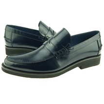 Charles Stone Penny Loafer, Men&#39;s Dress/Casual Slip-on Leather Shoes, Navy - $1,653.65 MXN