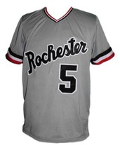Cal Ripken Rochester Red Wings Baseball Jersey Grey Any Size - £31.28 GBP