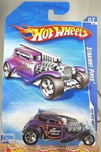 2010 Hot Wheels #145 HW Hot Rods 7/10 STRAIGHT PIPES Purple Variant w/Chrome 5Sp - £6.65 GBP