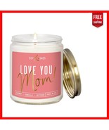 Hand-Poured Eco-Friendly Soy Candle for Mom - Coconut &amp; Vanilla Luxury Gift - $50.95 CAD
