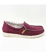 Hey Dude Womens Misty Burgundy Slip On Comfort Lightweight Shoes - €43,86 EUR