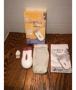 Emjoi Classic Hair Removal Device-Works-W/Directions Brush Soft Case IOB - $27.28 CAD