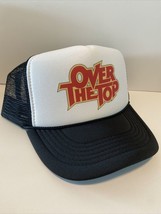 Vintage Over The Top Hat Trucker Hat Black Arm Wrestling Movie Cap New U... - £14.01 GBP