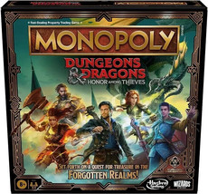 Monopoly Dungeons &amp; Dragons: Honor Among Thieves Board Game - $20.32