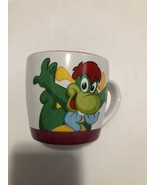 Gardaland mug from italy Cartoon Dinosaurs ceramic 3” X 3” - $266.74 MXN