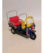 Vintage Jerry&#39;s Tuk Tuk Thailand Bangkok Tricycle Open Air Taxi Diecast ... - $454.67 MXN