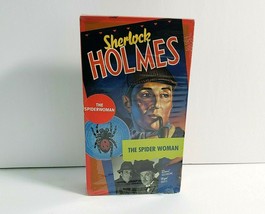 Sherlock Holmes &amp; The Spider Woman VHS Tape Basil Rathbone VGC Rare OOP Cult - £13.18 GBP