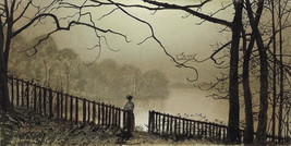 Art Giclee Printed Oil Painting Print Roundhay Park Lely back  Picture Canvas - £10.99 GBP+