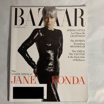 Harpers Bazaar Magazine April 2021 The Vindication of Jane Fonda Spring Style - £6.97 GBP