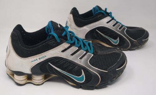 Primary image for Nike Shox Navina Running Shoes Black Blustery White Women’s Size 7.5 356918-044