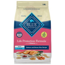 Dry Dog Food, Salmon &amp; Brown Rice, 5 lbs. - $24.62