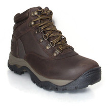Timberland Women&#39;s Brown Keele Ridge Mid Waterproof Hiker Leather Boots, A163L - £96.13 GBP
