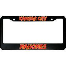 Mahomes Kansas City Superbowl 54 LIV Football Aluminum Car License Plate Frame - £18.68 GBP