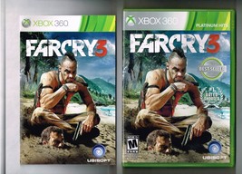 Far Cry 3 Platinum Hits Xbox 360 video Game CIB - $20.27