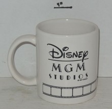 1987 Coffee Mug Cup Disney MGM Studios Ceramic white - $48.27