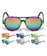 KIDS YOUTH BOYS CAMOUFLAGE CAMO SPORT AVIATOR SUNGLASSES CASUAL RETRO CL... - $151.10 MXN