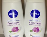 2x NIVEA Care Shower Cashmere &amp; Cotton Seed Oil 250ml Nivea Shower 8.45 ... - £15.69 GBP