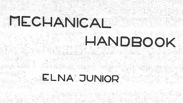 Elna Junior Jr service manual Mechanical Handbook Hard Copy - £12.75 GBP
