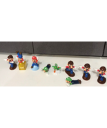 Super Mario Yoshi PVC action Figures cup cake toppers - £10.85 GBP