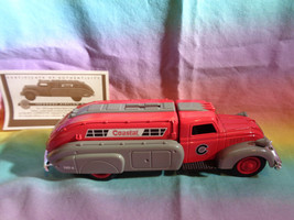 Vintage 1996 Ertl Coastal 1939 Dodge Airflow Tanker Diecast Coin Bank NIB - £13.42 GBP