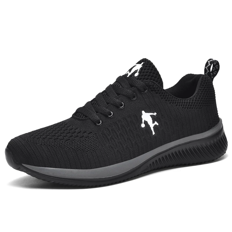 Men  Shoes Lightweight Running  Wal Casual  Shoes Non-slip Comfortable black Big - £128.80 GBP