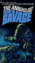 Paperback Cover Poster - DOC SAVAGE -The Annihilist (1968) Poster 14&quot;x24&quot; - £19.92 GBP