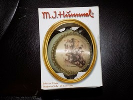 M.J. Hummel 2006 “WINTER FUN “ Silk Christmas Krebs Ornament Vintage - £29.07 GBP
